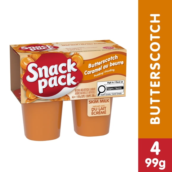 Snack Pack® Coupes de Pouding au Caramel au Beurre