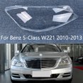 thumbnail image 1 of Car Headlight Headlamp Light Glass Lens Case Auto Shell Cover For Mercedes Benz S Class W221 S280 S300 S350 S500 2010~2013, 1 of 1