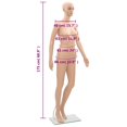 thumbnail image 4 of vidaXL Mannequin Women A, 4 of 5
