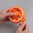 thumbnail image 2 of Pill Case 7 Grids Round Tablet Candy Storage Holder Dispenser Portable Office School Pocket Travel Camp Container Box Orange, 2 of 9