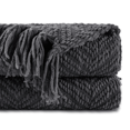 thumbnail image 1 of Battilo Grey Throw Blanket for Couch, Knitted Herringbone Throw 50'' x 60'', Super Soft Cozy Warm Throws for Living Room Chair Bed Sofa Home Decor, 1 of 6