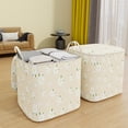 thumbnail image 2 of Yhmxh Home Decor, Wall Decor Large Capacity Clothes Storage Bag Organizer With Reinforced Handle Thick Fabric For Comforters, Blankets, Bedding, Foldable With Sturdy Zipper Storage packages, 2 of 7