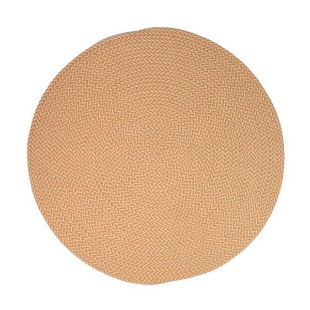 Colonial Mills IB08R065X065 65 x 65 in. Ibiza Woven Chevron Doormats, Rust