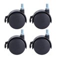 thumbnail image 2 of Chair Caster,4Pcs 2in Universal Casters Brake Caster Furniture Caster Industry-Leading Standards, 2 of 6