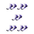 thumbnail image 1 of Wweixi 2piece Relieve Foot Fatigue Compression Socks For Greater Comfortable To Wear Ankles Socks purple S/M 5Set, 1 of 6