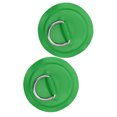 thumbnail image 3 of Patch en D en PVC, Accessoires de Pont Réutilisables et Durables Patch D'Anneau en D 2 Pcs pour Grilles de Toit Remorques Feuilles de Sol pour Bateau Gonflable Kayak Canot en PVC Jaune, Bleu, Rouge, Émeraude, 3 of 8