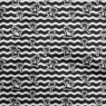 thumbnail image 1 of oneOone Rayon Black Fabric Tropical Floral Sewing Craft Projects Fabric Prints By Yard 56 Inch Wide, 1 of 4