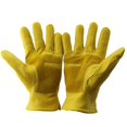 thumbnail image 1 of Youkk Yellow Cowhide Leather Racing Motorcycle Biker Gloves Enhanced Grip and Comfort M 1Set, 1 of 1