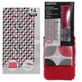 thumbnail image 1 of 14Pc Set Peva S. Curtain + 12 Hooks + Bathmat -Chainlink, 1 of 1