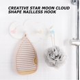 thumbnail image 4 of Crochet Nuage Étoile Rangement Vêtements Support Mural Chambre Enfant Décor 4 Crochets, 4 of 8