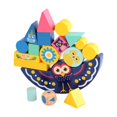 thumbnail image 2 of Graflsoa Owl-Shaped Wooden Balancing Stacking Blocks for Kids - Educational Animal Toy for Patience & Coordination Development, 2 of 5