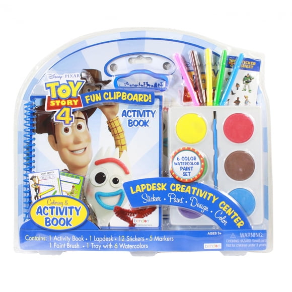 Disney Pixar Histoire de jouets Ensemble d'Activités d'Autocollants de Coloriage de Peinture Lapdesk 4