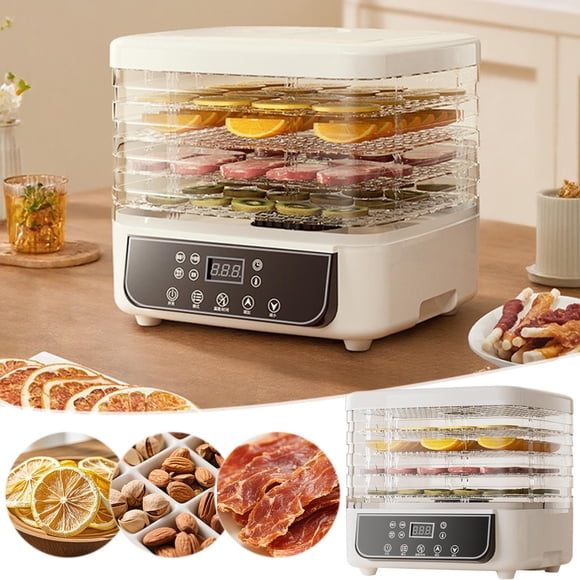Birdeem Déshydrateur Alimentaire, Machine Sécheuse Alimentaire Numérique avec 5 Plateaux pour la Maison, Minuterie et Contrôle de Température Réglables, Équipement de Déshydratation Facile à Utiliser pour Fruits, Légumes, Jerky