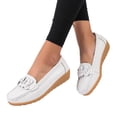 thumbnail image 4 of Kcodviy Slip on Women Comfort Casual Tennis Shoes for Women Arch Support Walking Flat Loafers Casual Slip on Shoes for Women Coffee Color Shoes Driving Loafers Walking Shoes for Women, 4 of 9
