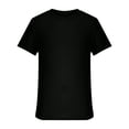 thumbnail image 3 of DPTALR T-shirt Tricoté d'Été Uni à Col Rond à Manches Courtes pour Homme, 3 of 5