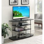 Pemberly Row No Tools Large 32" TV Tenez-vous en noir