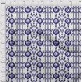 thumbnail image 3 of oneOone Georgette Viscose Fabric Paisley|Stripe & Circle Ikat Print Fabric BTY 42 Inch Wide, 3 of 4