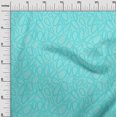 thumbnail image 3 of oneOone Polyester Spandex Arctic Blue Fabric Abstract Circle Sewing Craft Projects Fabric Prints By Yard 56 Inch Wide, 3 of 4