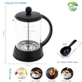 thumbnail image 2 of Easyworkz Eclipse French Press 27 oz Coffee Tea Maker with Borosilicate Glass, 2 of 6
