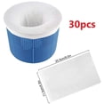 thumbnail image 1 of LSLJS Pool Skimmer Filter Socks for Above Ground and Inground Pool Skimmer Basketnets Ultra Fine Mesh Screen Socks for Pool Skimmer Basket 10/30/50/80/100pcs, 1 of 1