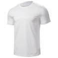 thumbnail image 1 of WMTBSRSW Men's Fashion T Shirts Short Sleeve Athletic Workout Tops Solid Color Oversized Loose Pullover Tee Top, 1 of 8