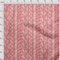 thumbnail image 4 of oneOone Georgette Viscose Tissu Rouge Aaian Batik Tissu pour Robe Tissu Imprimé Tissu au Mètre 42 Pouces de Large, 4 of 4