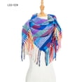 thumbnail image 2 of Penkiiy Foulard pour Femmes Mode Hiver Femmes Foulard Colorée Foulard Décontractée à Franges Châle B Foulard, 2 of 5