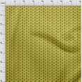 thumbnail image 3 of oneOone Polyester Spandex Yellow Fabric Florals Fabric For Sewing Printed Craft Fabric By The Yard 56 Inch Wide, 3 of 4