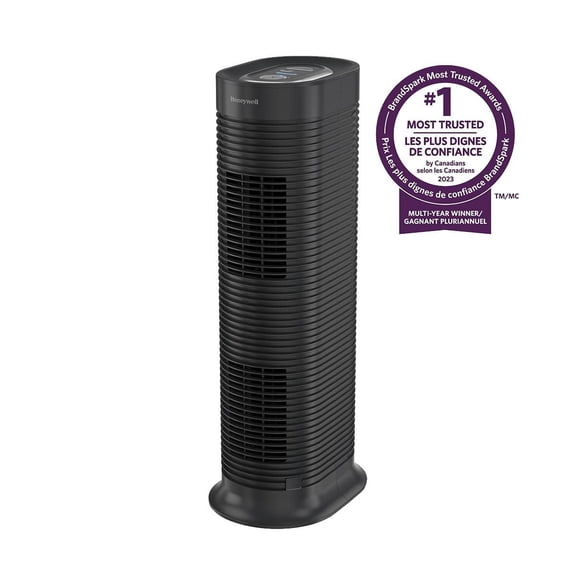 Éliminateur d'allergènes tower à véritables filtre HEPA Honeywell HPA160C