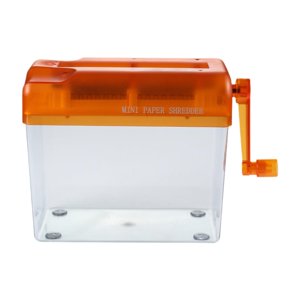 Tredstone A6 Strips Papier Shredder Bills Reçus Faciles à mettre en main Shredter Home Bureau Salle d'étude scolaire Facile à . Etc. Famille
