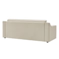 thumbnail image 2 of Modway Liora Performance Velvet Sofa in Alabaster, 2 of 9