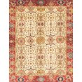thumbnail image 1 of Ahgly Company Indoor Rectangle Abstract Brown Gold Oriental Area Rugs, 5' x 7', 1 of 6