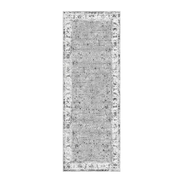 Bohemian Style Modern Carpet Hallway 40*120cm Non-Slip Washable Area Rug, Long Strip Carpet for Kitchen Hallway Laundry Room Bbedroom