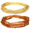 thumbnail image 1 of 2PCS Women Waist Bead Chain Fashion Bead Body Chain Belly Chain for Beach, 1 of 10