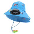 thumbnail image 1 of MIASHUI Wide Brim Solar Fan Hat for Kids Summer Outdoor UPF 50+ Sun Hat,Blue, 1 of 4