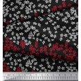 thumbnail image 2 of Soimoi Poly Georgette Fabric Artistic Floral Decor Fabric Printed Yard 52 Inch Wide, 2 of 3