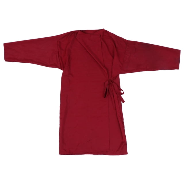KAKOWELY Tablier de Barbier Style Kimono Robe de Client Réglable Salon de Coiffure Barber Dressing Smock44.09"X26.38"X18.7 Pouces