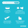 thumbnail image 3 of Intex Deluxe Automatic Surface Skimmer & Maintenance Kit w/ Vacuum & Pole, 3 of 9