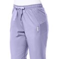 thumbnail image 2 of Pantalon d'Uniforme Médical à Cordon et Empiècement en Maille COOLMAX pour Femmes EON, 2 of 2