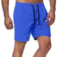 thumbnail image 3 of Plebaso Men's Quick Dry Shorts Drawstring Athletic Running Shorts Lightweight Summer Beach Sports Shorts, 3 of 4