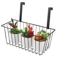 thumbnail image 4 of SHISUYAN 1pc Iron Art Multifunctional Storage Basket Flower Pot Holder Black, 4 of 8