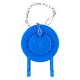 thumbnail image 3 of FUTUREORYY Joint Clapet en Silicone pour Toilette PVC Bleu Accessoire de Réservoir de Toilette 1 Ensemble, 3 of 4