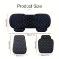 thumbnail image 3 of Car Back Seat Cover Plush Material Rear Back Row Protector Mat, Auto Chair Cushion, 3 of 5