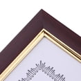 thumbnail image 4 of A4 Size Wooden Frame for /Certificate/Photo// Picture /Documents- red, 4 of 8