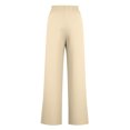 thumbnail image 3 of Pants for Women, Womens Fashionable Striped Printed Drawstring Wide Leg Pants, 3 of 4