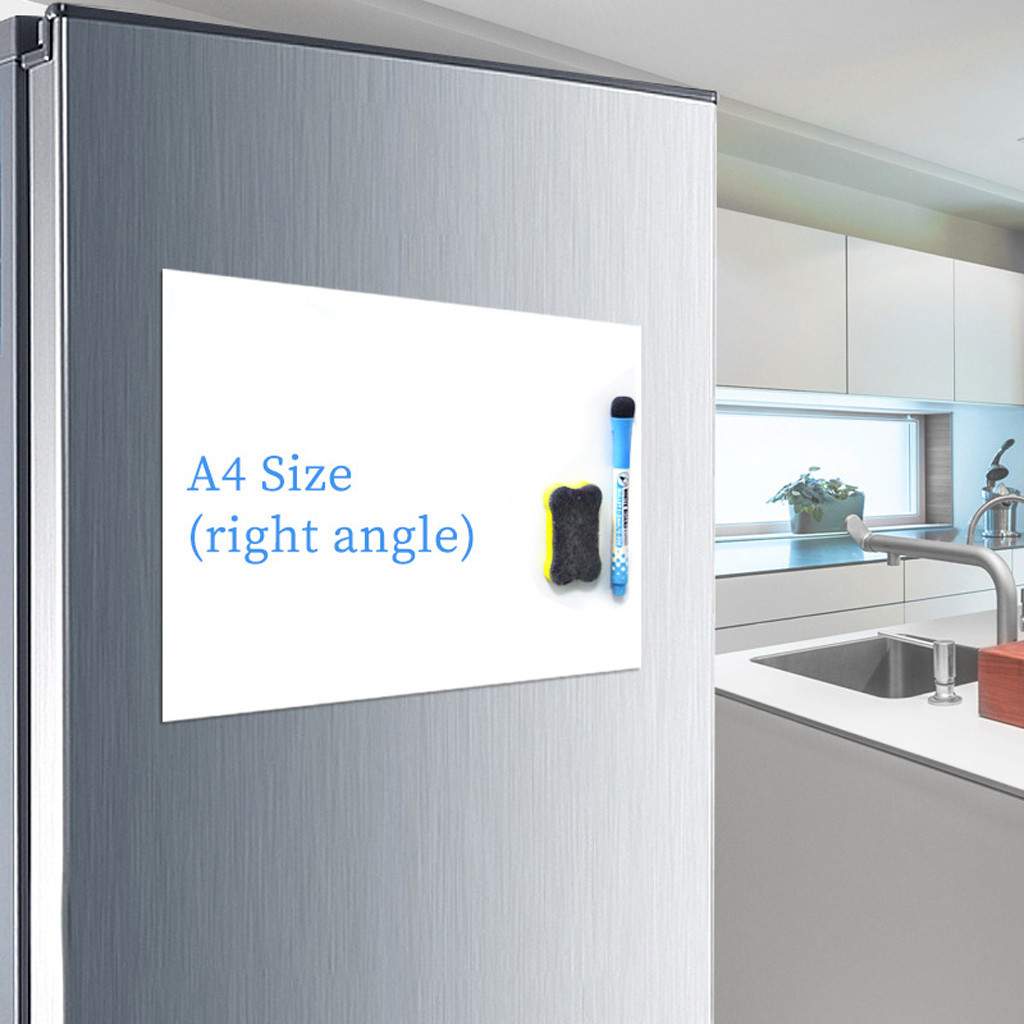 EGNMCR Refrigerators A3 Reminder Fridge Magnetic Whiteboard Family Message Board Office Memo NEW 3ML the Whiteboard
