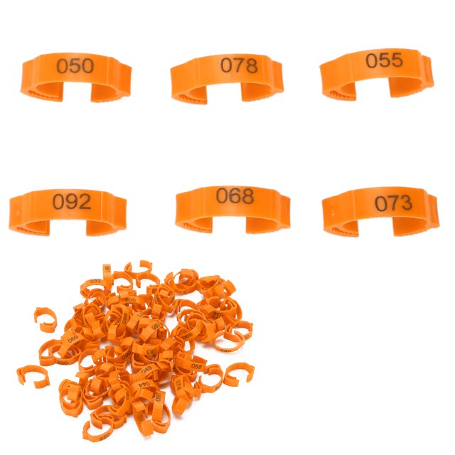 Poultry Leg Bands, Six Card Slots Retractable Used Flexibly Distinguish Different Varieties Chicken Foot Rings For Outdoors For Poultry For Daily For Home