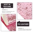 thumbnail image 3 of Minkissy 1Pack Glitter Sequin Sheet Pink For Wrapping Craft Material Women, 3 of 5