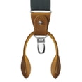 thumbnail image 2 of Buyless Fashion Suspenders For Men - 48" Adjustable Straps 1 1/4" - Y Back With Clips And Buttons, 2 of 7