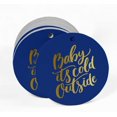 thumbnail image 2 of Inkdotpot Gold Foil Paper Hang Tags Baby It's Cold Outside Baby Shower Favor Tags 100 Pieces, 2 of 6